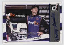 2017 Panini Donruss NASCAR Cup Chase Blue Foil 96/299 Denny Hamlin #129 0q3
