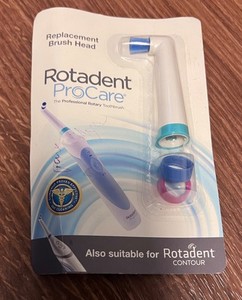 rotadent procare brush head replacement