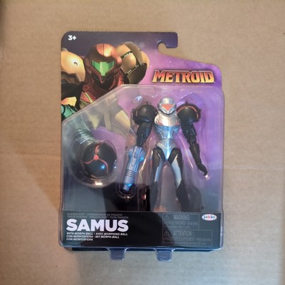 Jakks Metroid SAMUS Aran Phazon Suit With Morph Ball Figure