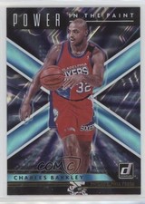 2021 Panini Donruss Power in the Paint Holo Teal Laser Charles Barkley HOF 12lg