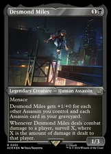 Desmond Miles Foil Etched - Assassin'S Creed MTG-NM