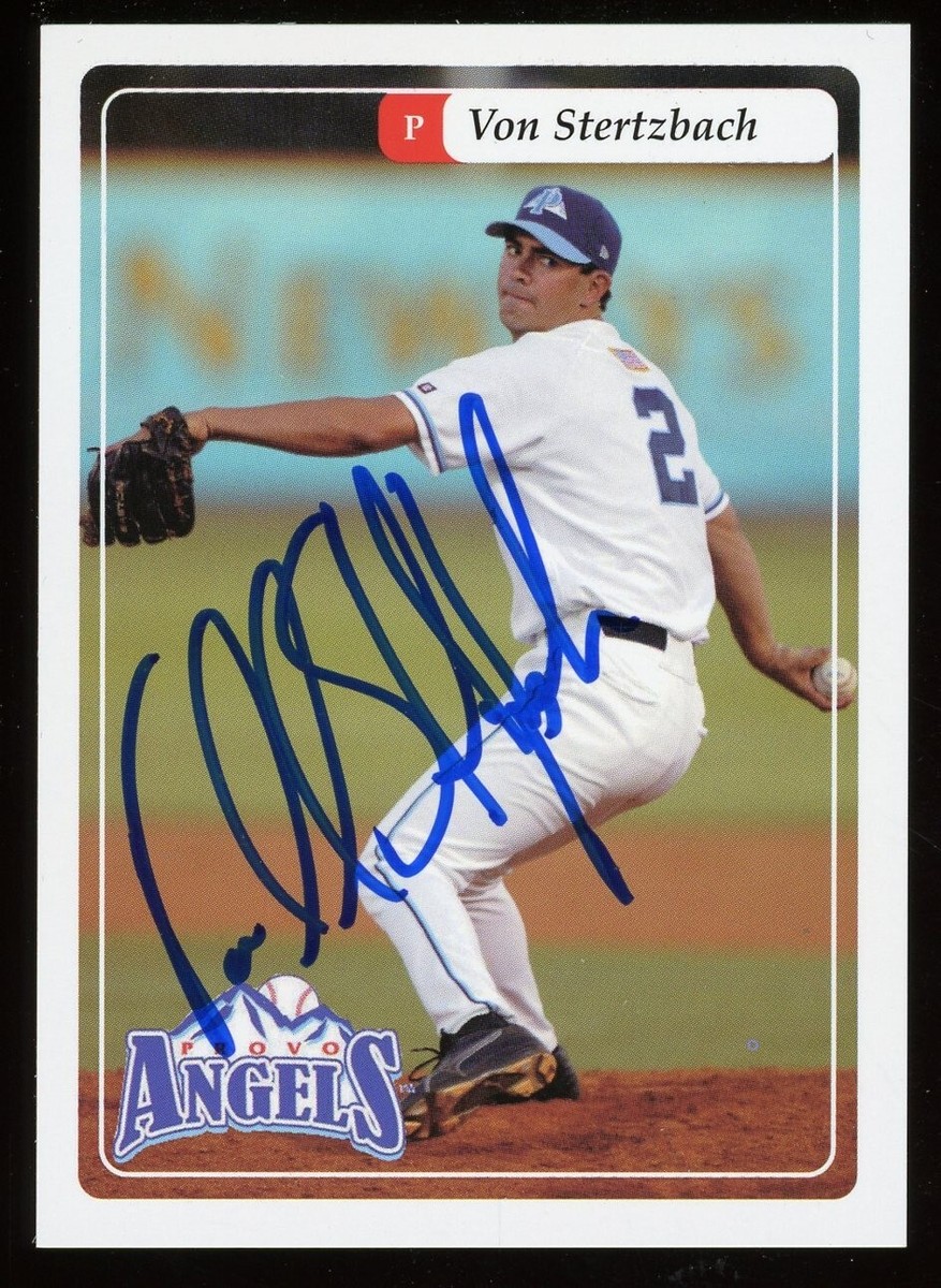 2003 Provo Angels VON STERTZBACH Signed Card autograph AUTO UCF