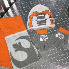 Star Wars BB8 Winter 3 Pc Beanie Gloves Scarf Kids Ivory Orange Hat Kids