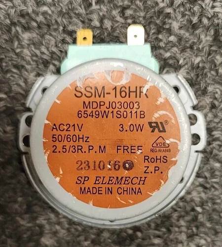 OEM GE Microwave TURNTABLE MOTOR WB26X10143 for JES2051SN5SS open box SHIPS FREE