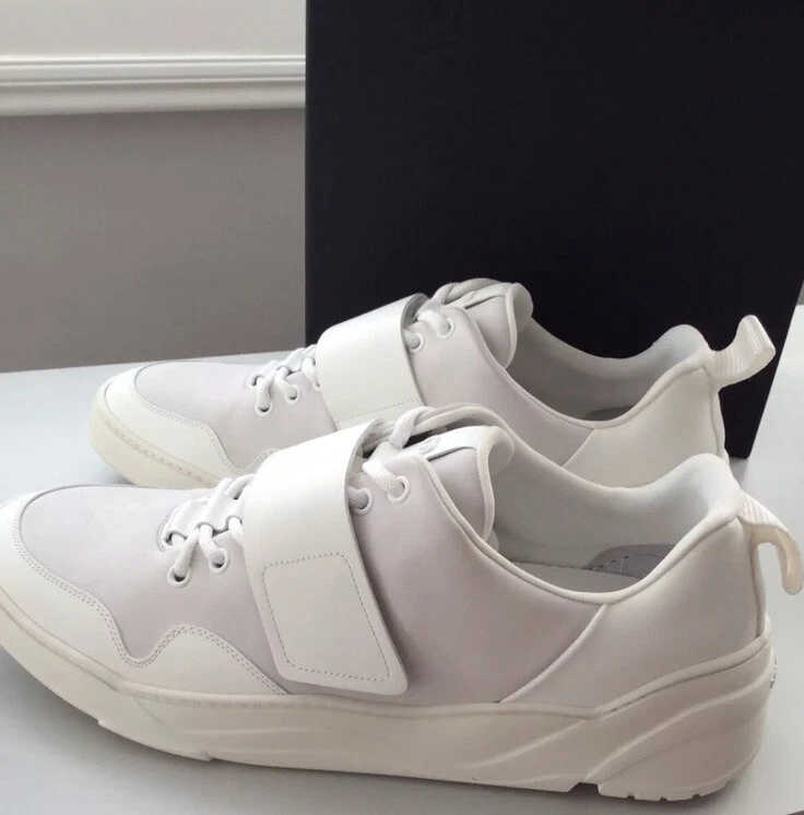 Baskets homme en cuir blanc CHRISTIAN DIOR Fabriquées en Italie