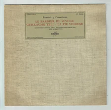 33 RPM 9 13/16in Rossini Igor Markevitch Barber Seville - Guillaume Tell - Pie