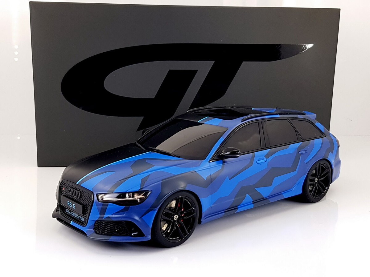 701-016 GT-Spirit 1/18 アウディ RS6 C8 AVANT 1/18 GT Spirit Audi RS6 Avant (C8) Mythos Black with Carbon