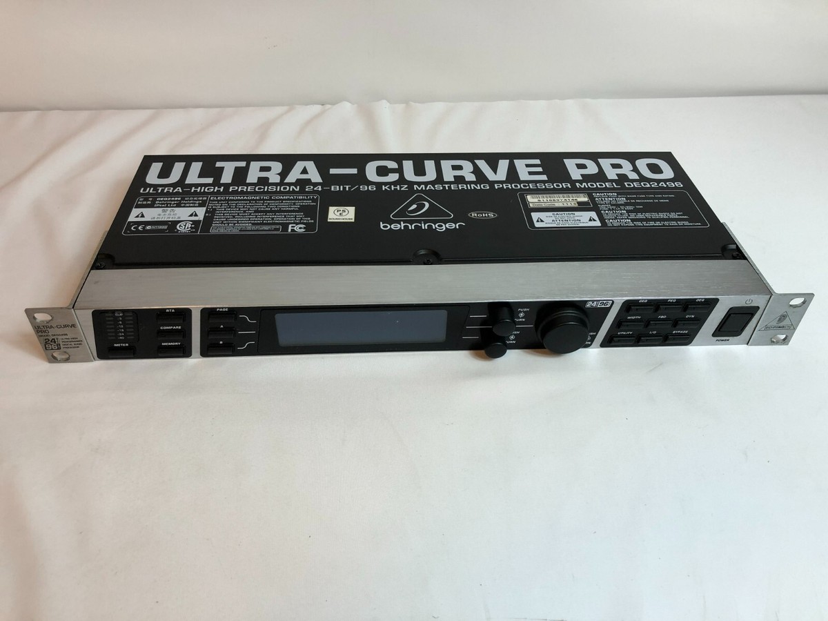 値下げ【美品】Behringer DEQ2496 Ultra-Curve Pro ULTRACURVE PRO DEQ2496 High-Precision Digital 24-bit/ 96 kHz