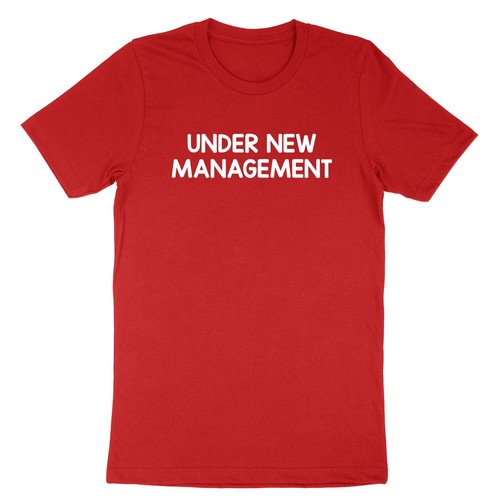 Under New Management Im The New Manager Tshirt Family Shirt Funny Couple Wedding - Picture 19 of 28