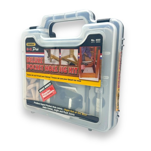 General Tools No. 850 E Z Pro Deluxe Pocket Hole Jig Kit - Picture 8 of 8
