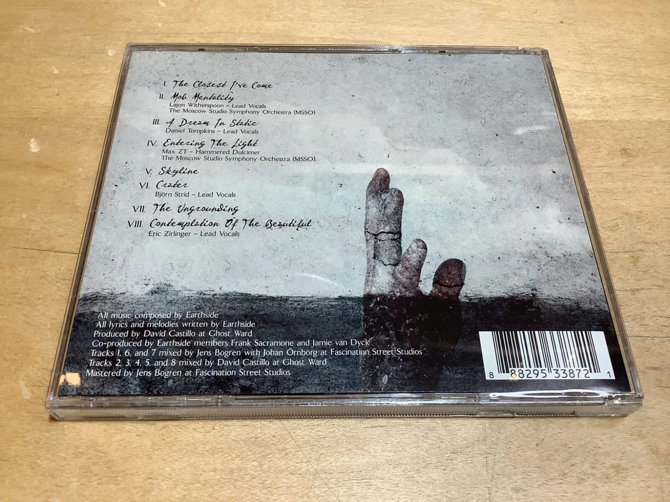 EARTHSIDE - A Dream In Static CD (Self Released, 2015) SEVENDUST/SOILWORK Rare - Image 2 of 4