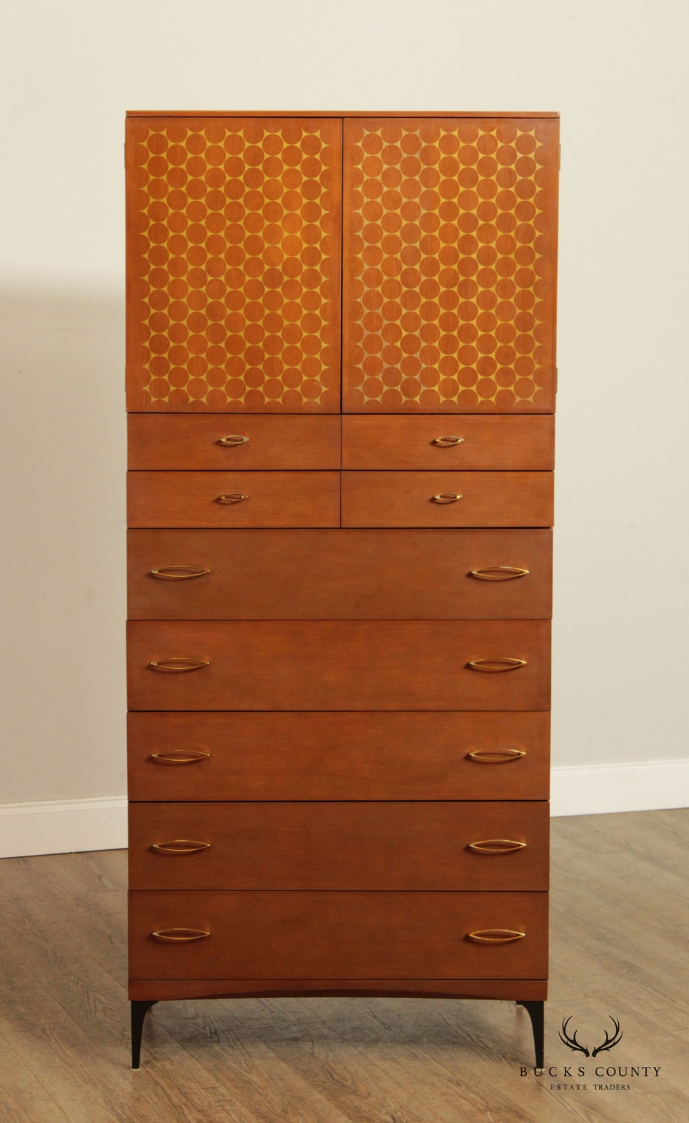 Carl Otto For Heywood Wakefield 'Contessa' Armoire Chest of Drawers eBay