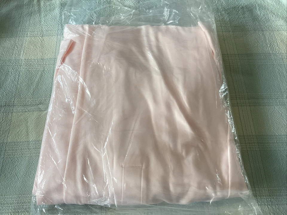 Camisón Miss Elaine para mujer bordado con botones delanteros - pequeño - melocotón Foto 3 de 4