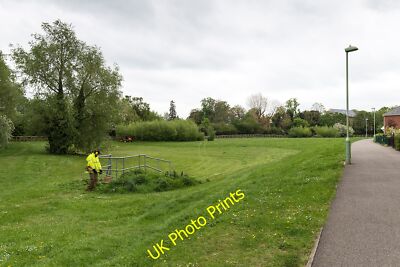 Foto 12x8 Grasschnitt Newmarket\/TL6463 Zwei Grasschnittmänner, einer c2015
