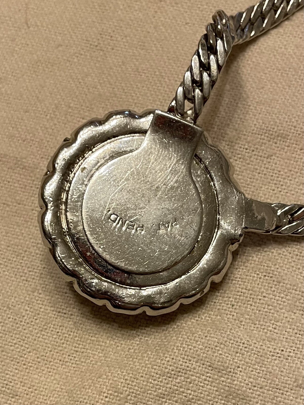 Unique Vintage Toggle Snap Button Rhinestone Neck… - image 6