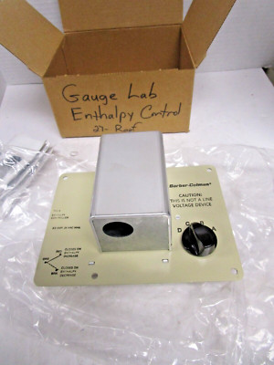 Barber Colman THC-2 Pneumatic Damper Actuator Enthalpy Control 2 Position Spdt