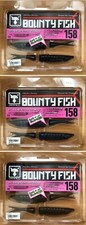 Jackall Bounty Fish 158 "Strong Black" "Dark Grippan Blue" "Cover Side Shad" Set