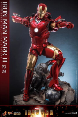 Hot Toys MMS664D48B Iron Man Mark III (2.0) Diecast 1/6 Scale