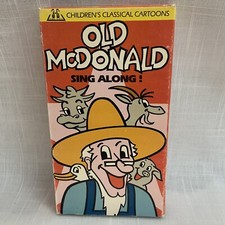 Old McDonald Sing Along VHS, 1991
