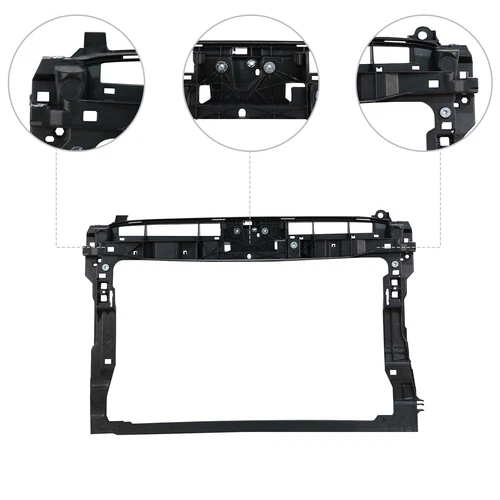 FIT 2019 2020 2021-2023 1.4L VW Volkswagen Jetta Front Radiator Support Assembly - Picture 3 of 16