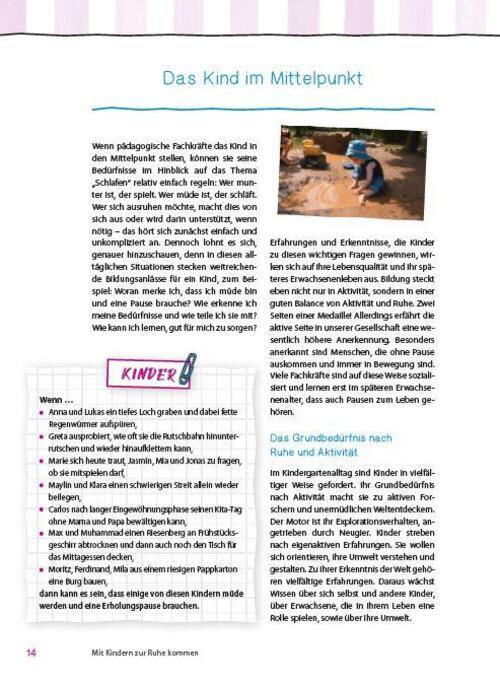 Thumbnail - Partizipation Kita-alltag Leben: Mit Kindern Zur Ruhe Kommen |