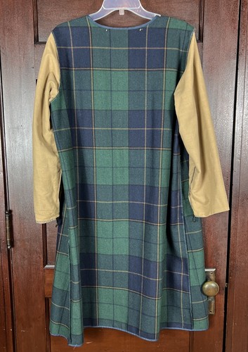 VTG JG Hook Women’s 14 Tan Trench Coat Removable Plaid Liner Belted Long Retro - Picture 17 of 23