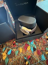 HAMILTON JAZZMASTER MAESTRO H327160 CHRONOGRAPH SILVER DIAL AUTOMATIC WATCH 😳 5