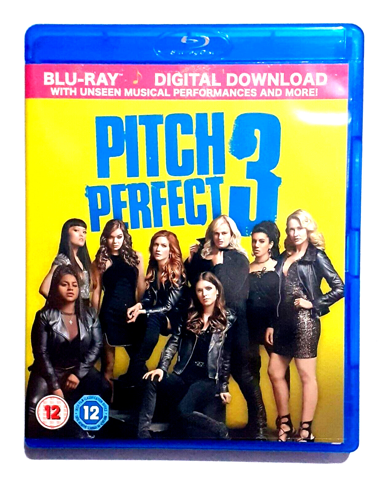 Pitch Perfect 3 BLU RAY Starring Anna Kendrick