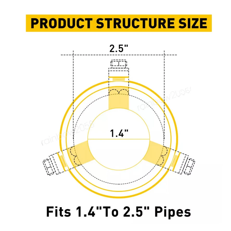 Dual Exhaust Tip For Pontiac Firebird Car Rear Dual Exhaust Pipe Foto 3 de 4