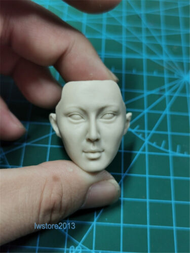 1:12 Asian Girl Fan Bingbing Head Sculpt For 6" Female Action Figure Body Toy - Afbeelding 1 van 6
