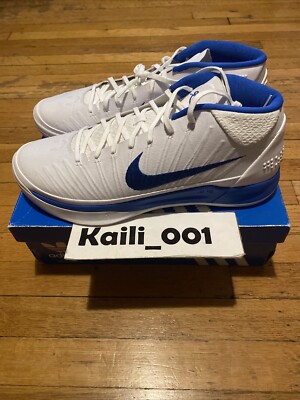 Nike Kobe A.D. MID TB Size 15.5 WHITE ROYAL 942521-110 Zoom A | eBay