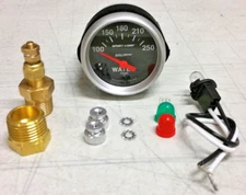 AutoMeter Sport-Comp Electric Water Temperature 100-250F Gauge 2-1/16" 52mm NEW