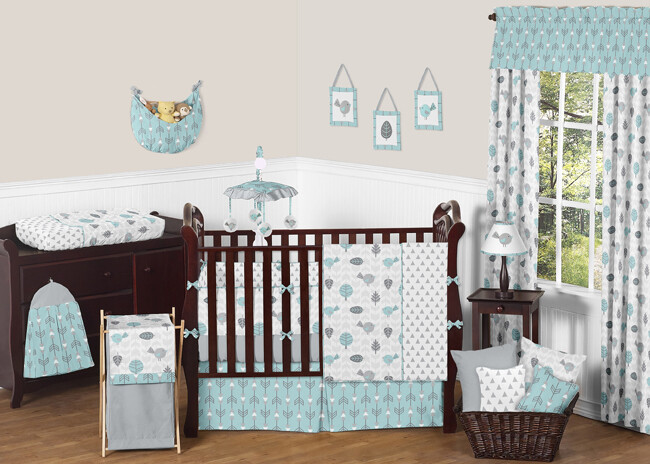 cactus crib bedding set boy