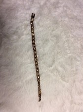 Image of Accessorize Gold Coloured Diamante Bracelet