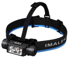 IMALENT HT70 Rechargeable LED Headlamp 3500 Lumens Headlamp with Red light