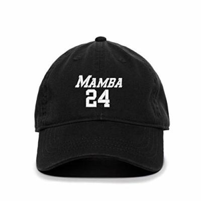 Mamba 24 Kobe Baseball Cap Embroidered Cotton Adjustable Dad