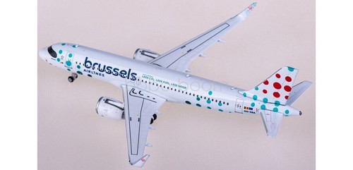 Para 1:400 Phoenix PH11844 Brussels Airlines A320neo OO-SBA + tractor - Imagen 4 de 6