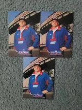 Ray Handley Football Card Lot of approx 3 cards