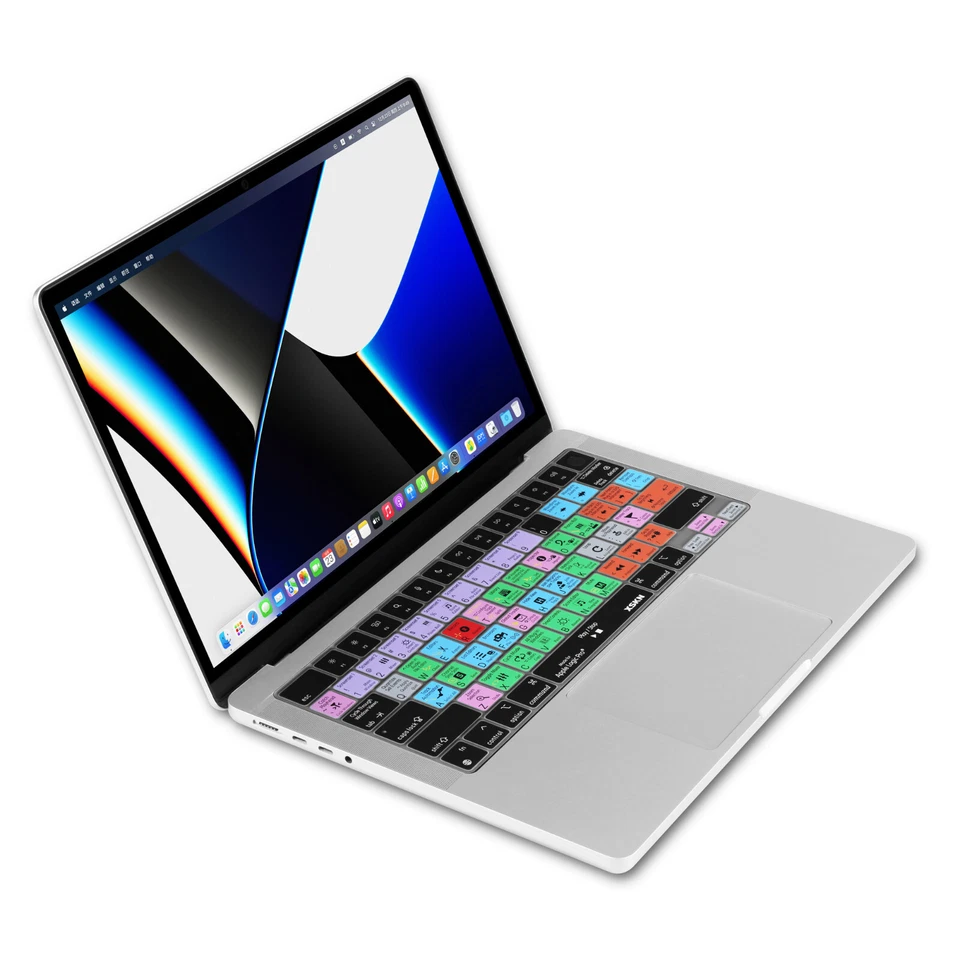 XSKN Logic Pro Shortcut Keyboard Cover for Macbook Pro 14.2/16.2 2021-2025 M1-M5 - Image 3 of 4