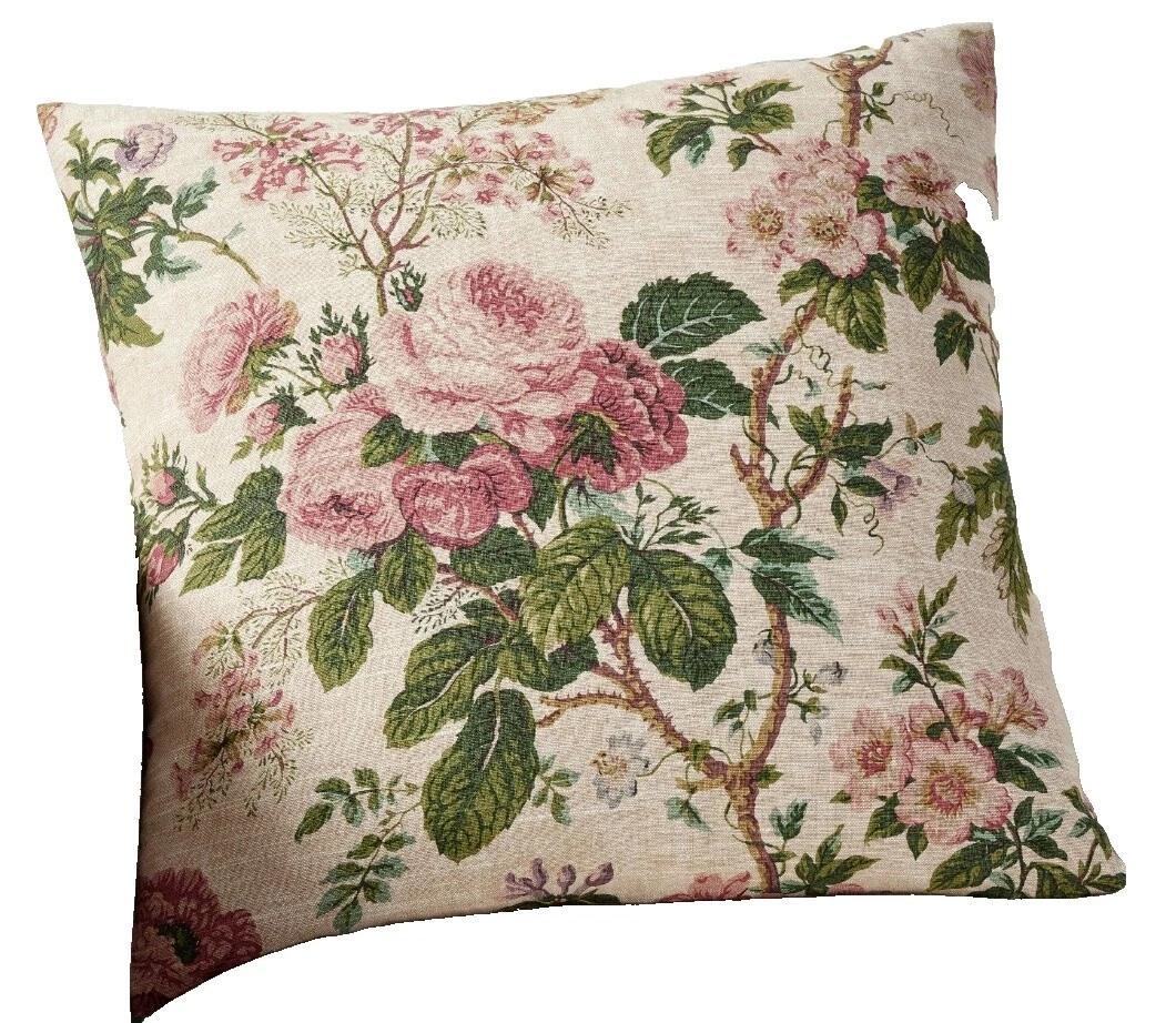 Pottery Barn Floral Pillow Covers