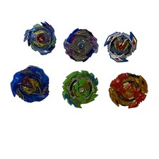 Beyblade burst lot Spinning Tops Mixed Beyblades lot of Six See Pictures