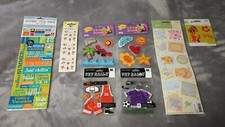 Crafting Scrapbook Sticker Lot