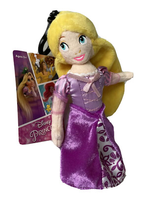 Disney Princess Rapunzel Doll 7  Plus Clip-On Zipper Purse RN#118976 - NEW