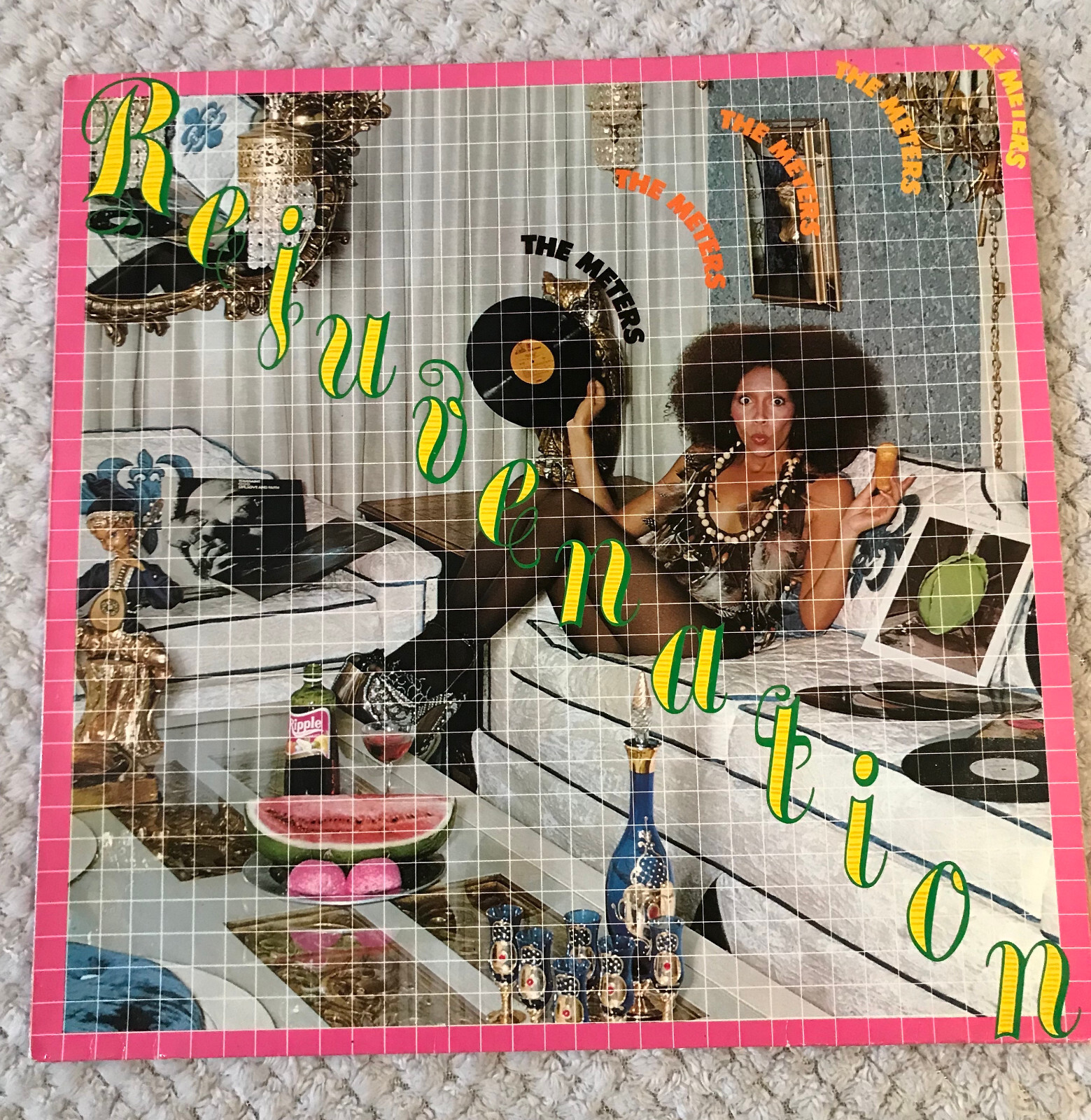 The Meters 'Rejuvenation' Vinyl Album Record LP 12" 1980s 922 2001