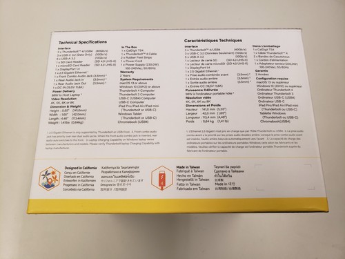 Brand New CalDigit TS4 Thunderbolt 4 Dock 18 Ports Docking Station - Picture 6 of 7