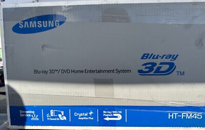 Samsung  Blunray 3D/ DVD Home Entertainment System HT-FM45- New