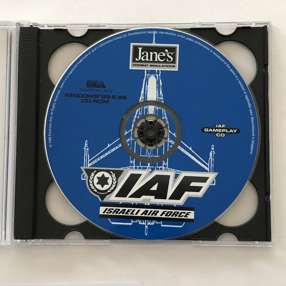 IAF: Israeli Air Force (PC CD-ROM 2 - Disc Set) Jane's Combat Simulations Game - Image 3 of 4