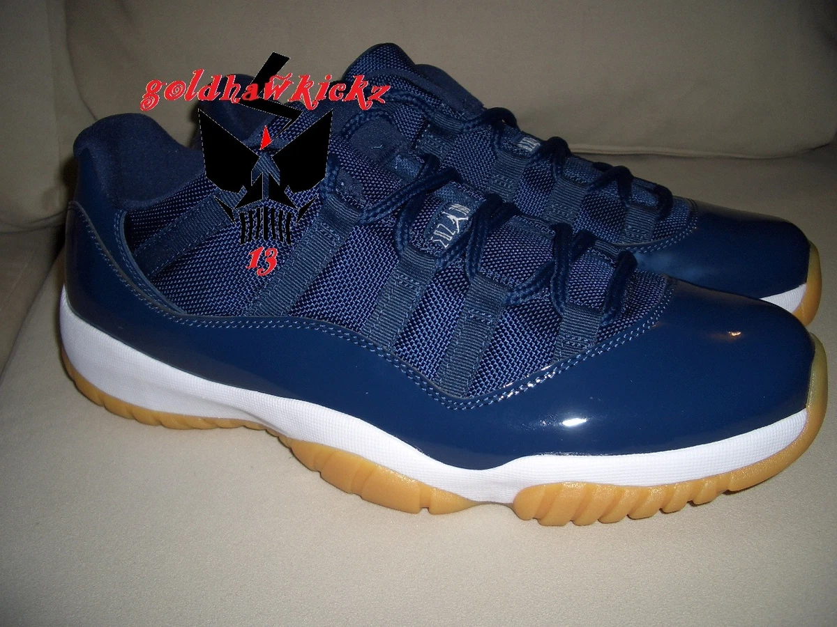 Air Jordan 11 Low - Navy/Gum