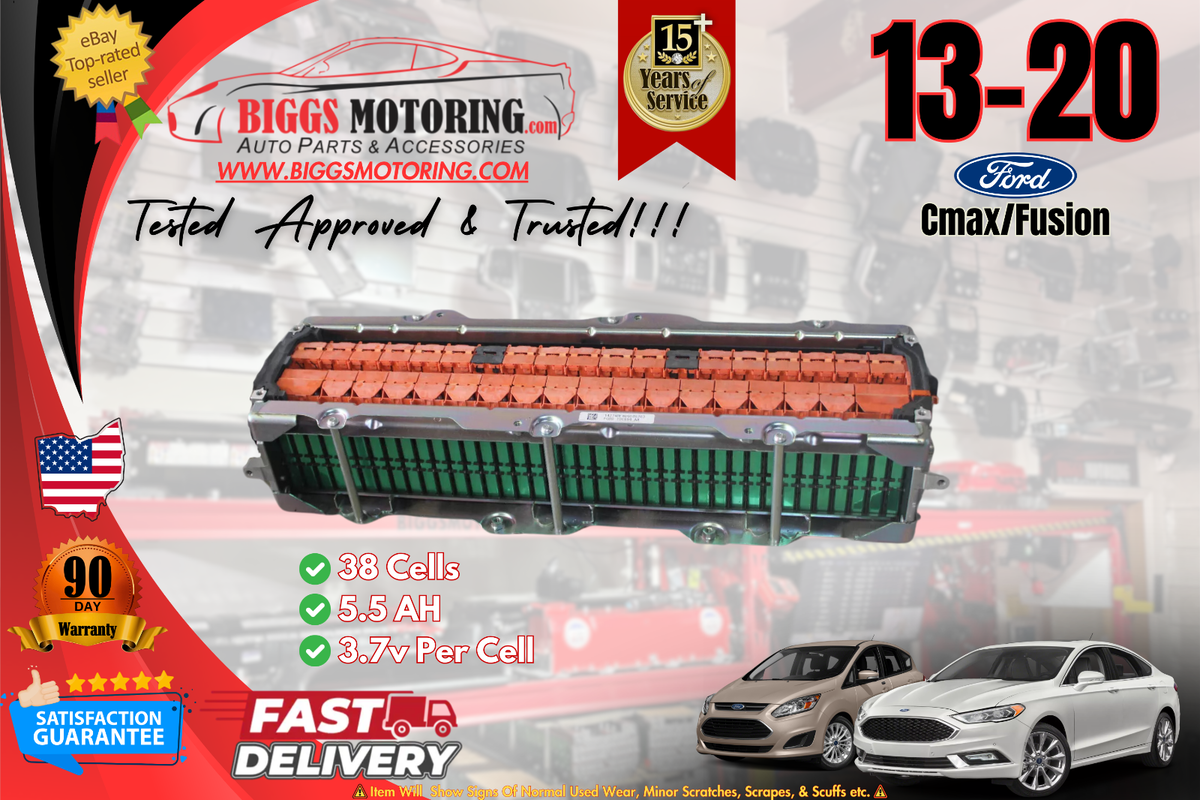 13-20 C-Max Fusion Cmax Hybrid Battery 5.5Ah Battery Cell 13-20 C-Max Fusion Cmax Hybrid Battery 5.5Ah Battery Cell