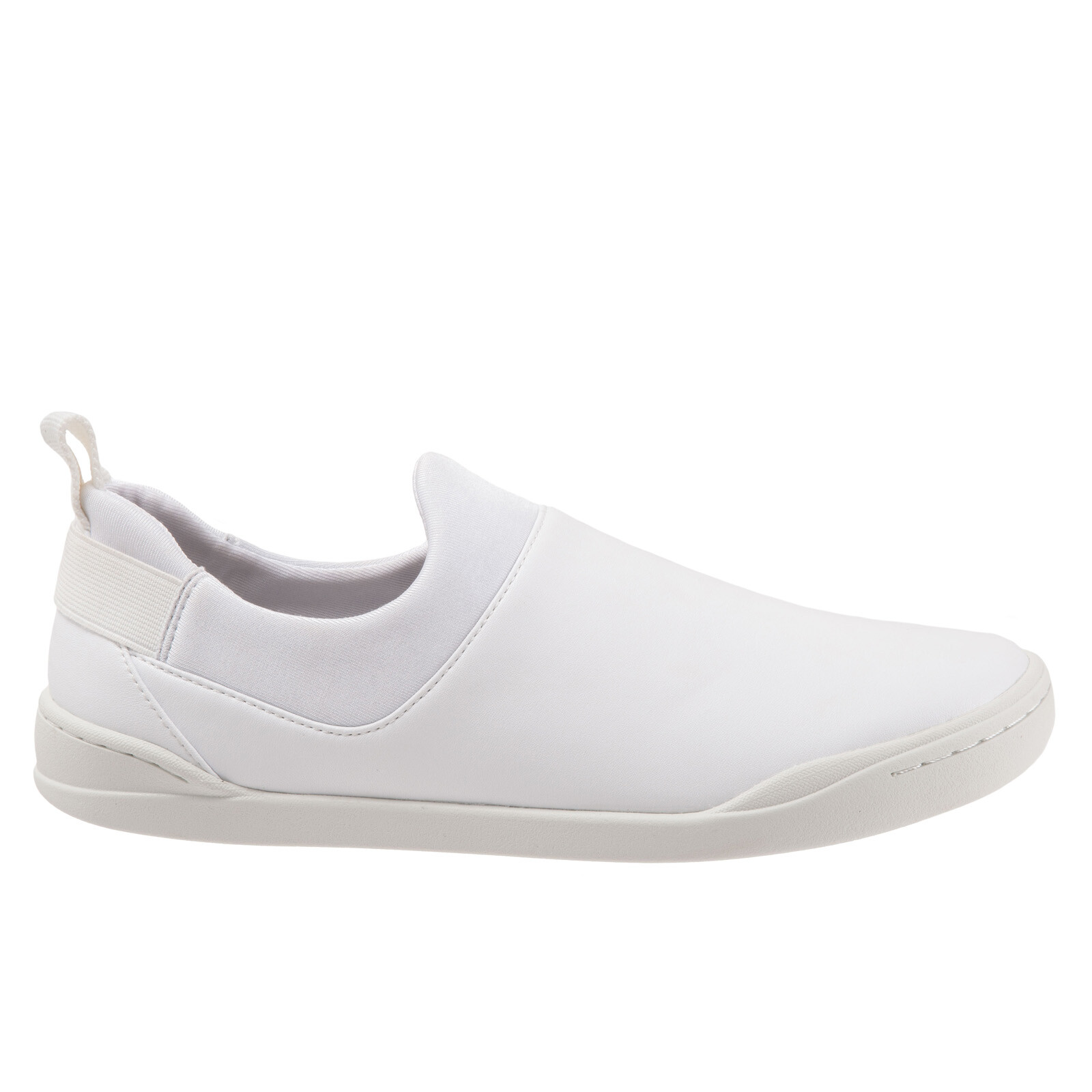 Женские кроссовки Softwalk Maya S2154-100 из белой кожи в стиле лайфстайл
